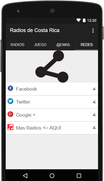 Radios Emisoras de Costa Rica FM AM en Vivo Gratis ภาพหน้าจอ 2