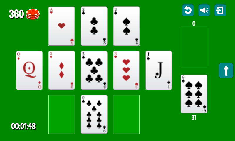 Solitario Estrella 螢幕截圖 1