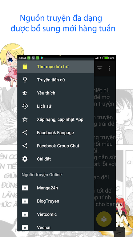 hot manga - comic offline Best Online 螢幕截圖 0