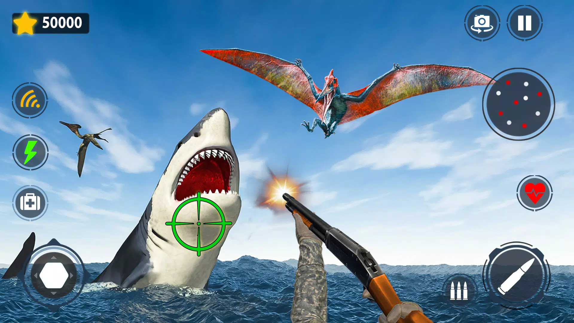 Shark Games & Fish Hunting应用截图第3张