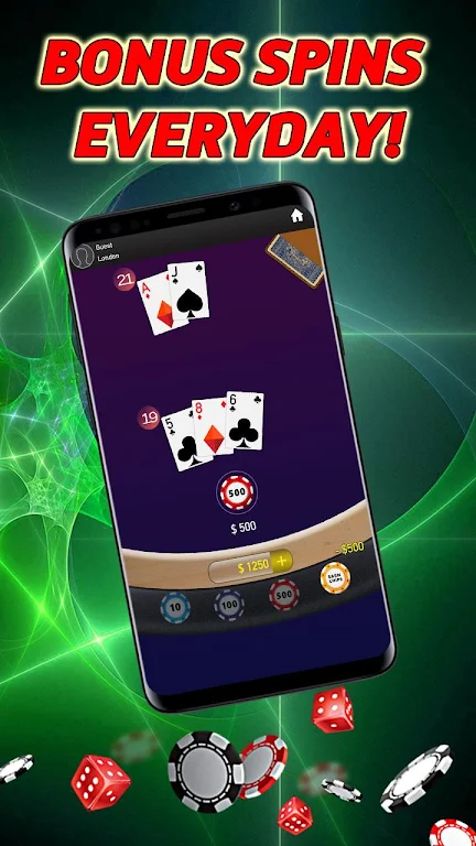 Black Jack for Winners: Card Game Ảnh chụp màn hình 2