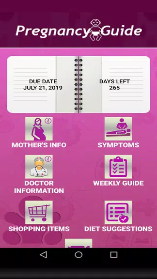 Schermata Pregnancy Guide - Baby Tracker 1