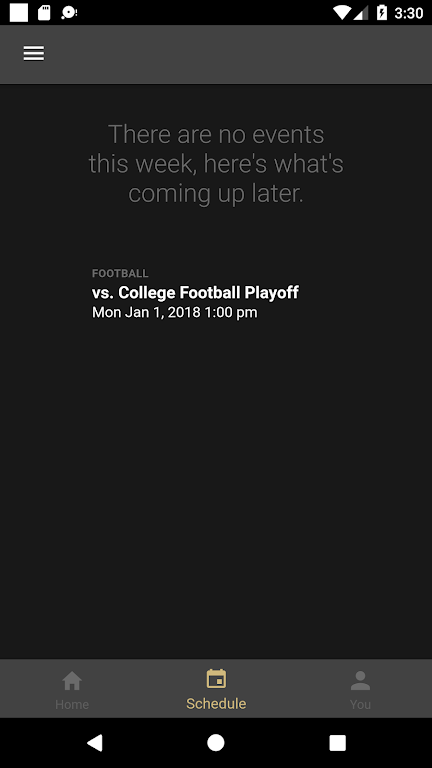 College Football Playoff Captura de pantalla 1