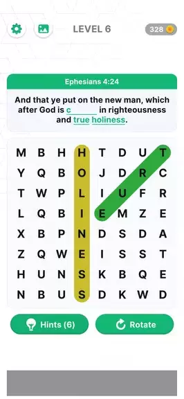 Bible Verse Search-Word Search Schermafbeelding 1