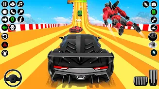 Mega Ramp: Crazy Car Stunts Tangkapan skrin 1