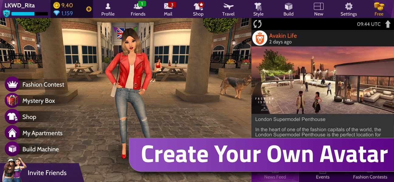 Avakin Life Capture d'écran 2