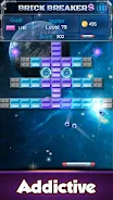 Brick Breaker : Space Outlaw 螢幕截圖 1