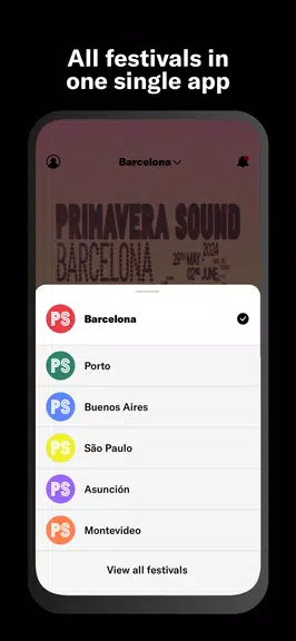 Primavera Sound应用截图第0张
