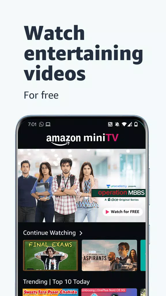 Amazon India Shop, Pay, miniTV スクリーンショット 1