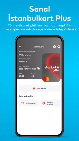 İstanbulkart - Dijital Hesabım Ảnh chụp màn hình 2