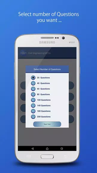 Civil Engineering MCQs ภาพหน้าจอ 0