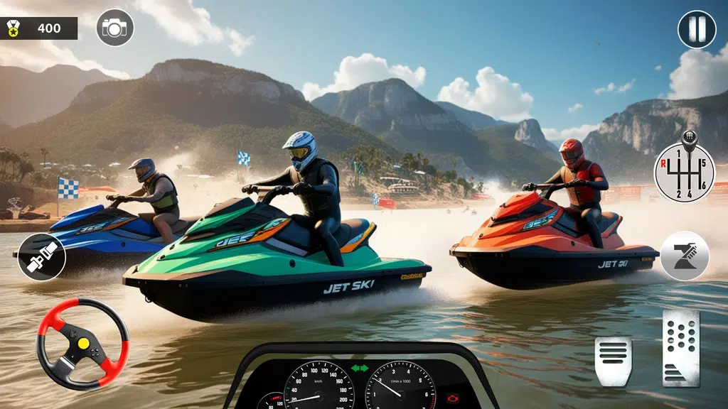 Super Jet Ski 3D Offline Game Ảnh chụp màn hình 1