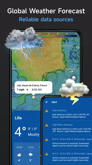 Live Weather & Radar Map Скриншот 0