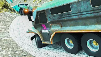 Mud Truck Sim 3D Driving Games Schermafbeelding 1