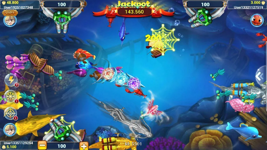 Thánh bắn cá ăn xu slots - bắn cá siêu thị 螢幕截圖 3