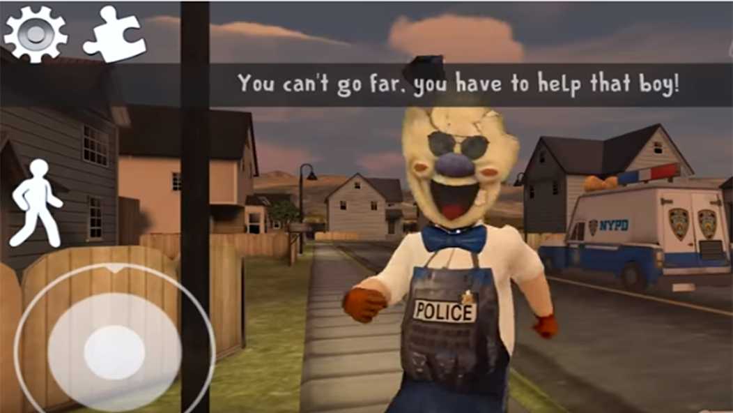 police  granny scream Mod Schermafbeelding 0