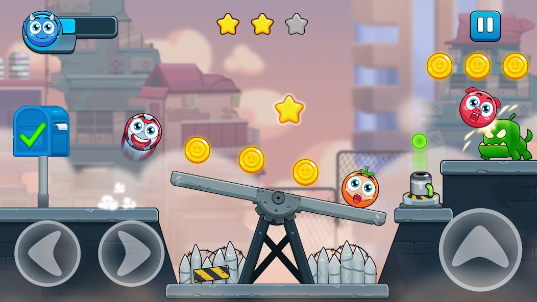 Ball Hero: Zombie city Mod Schermafbeelding 0