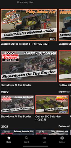Dirt Track Digest TV Tangkapan skrin 1