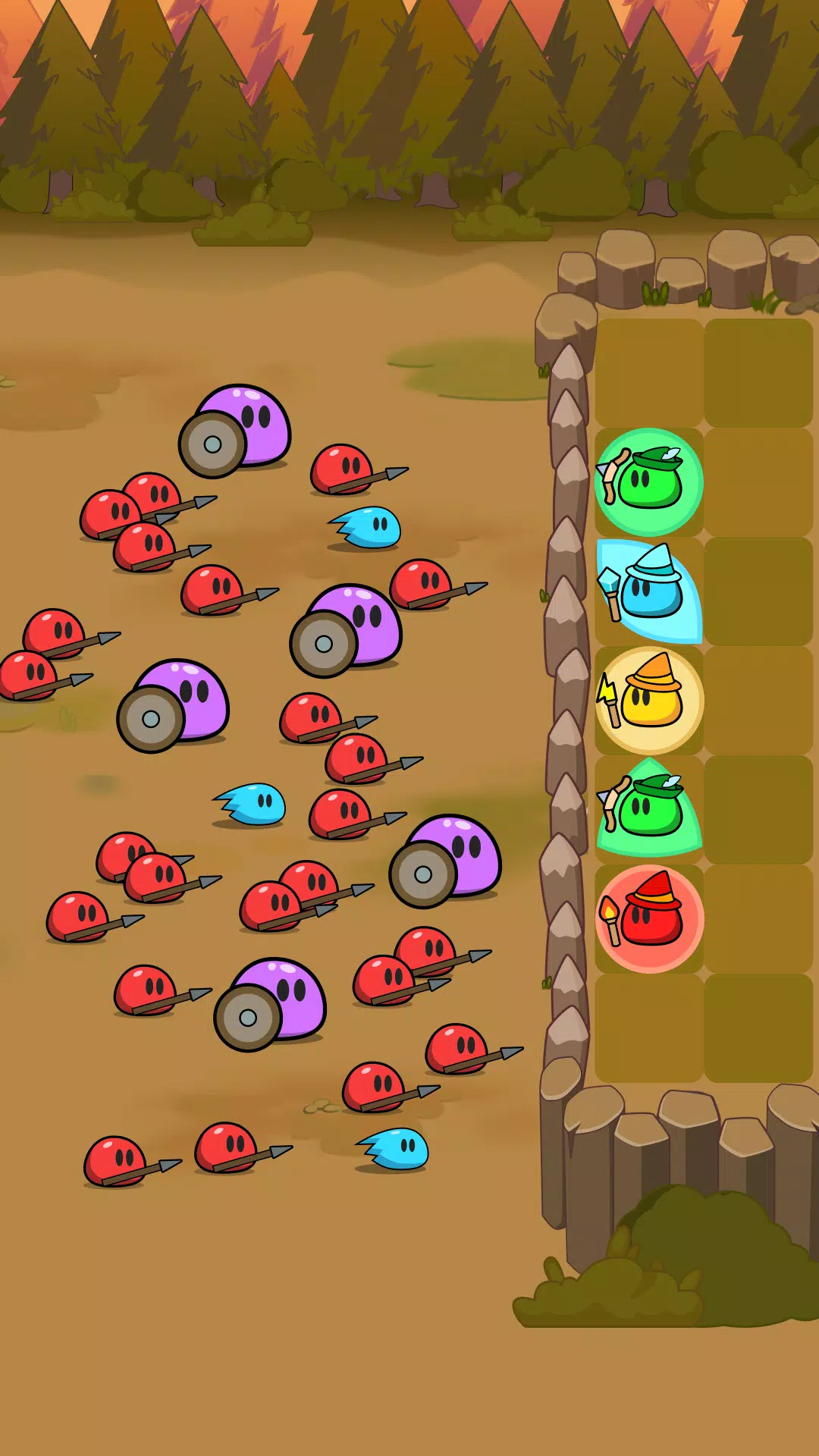 Slime Rush TD Schermafbeelding 0