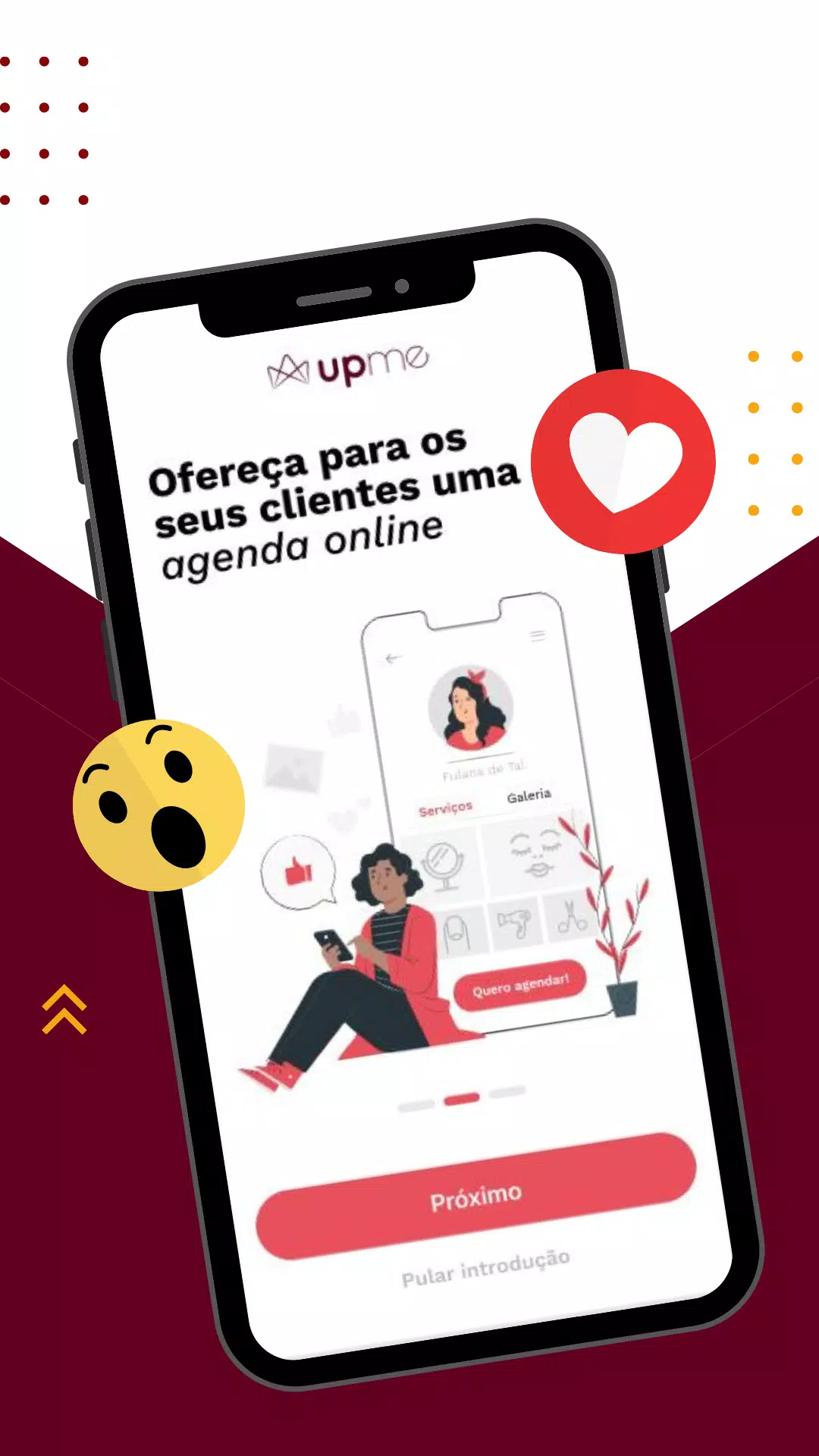 UPME: Agenda Online da Beleza Captura de tela 1