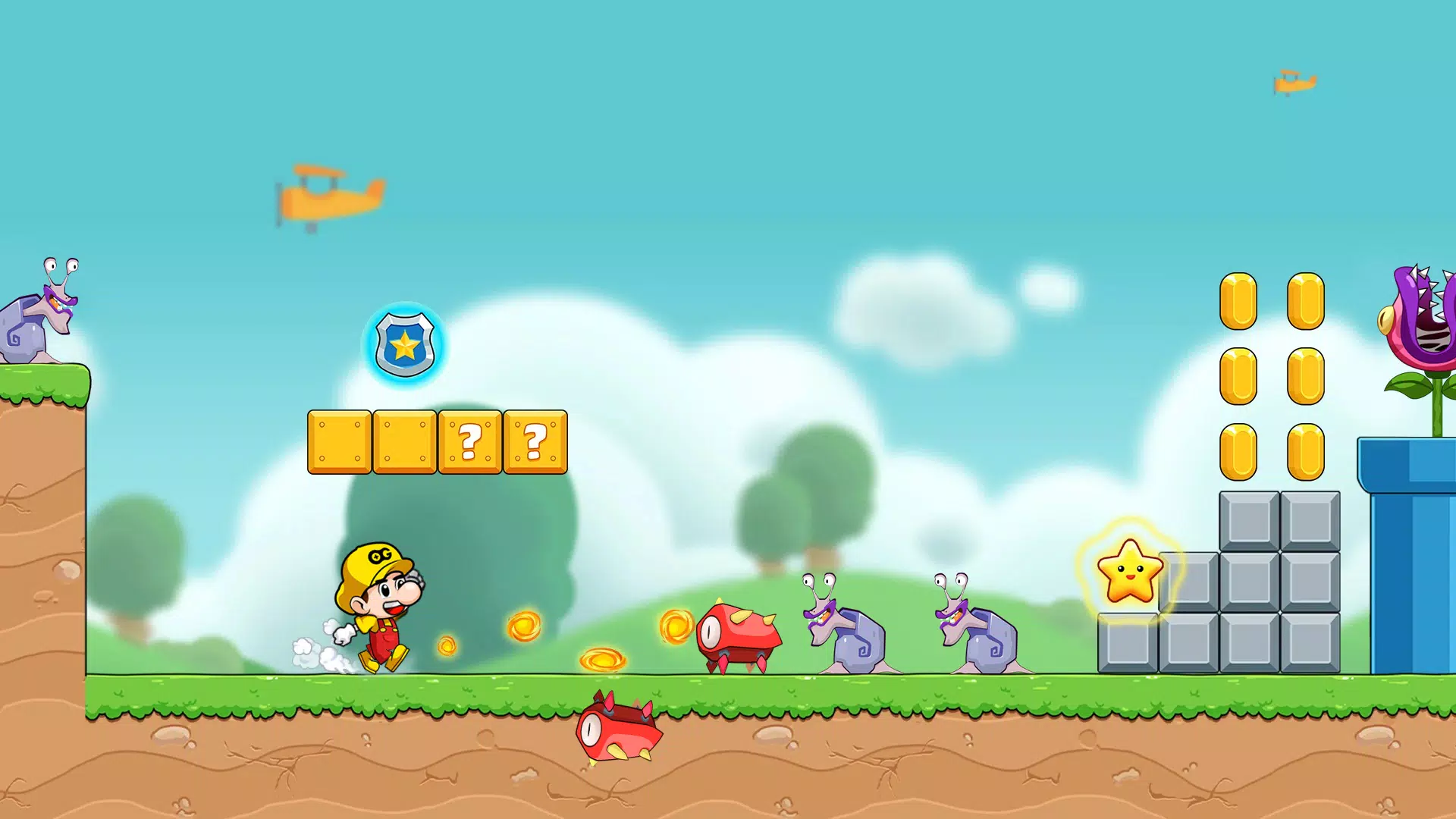 Bean's World Super: Run Games Screenshot 1