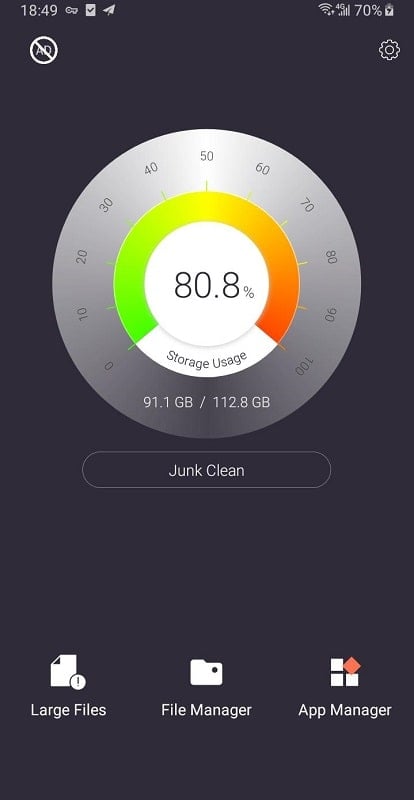 File Manager – Junk Cleaner Tangkapan skrin 1