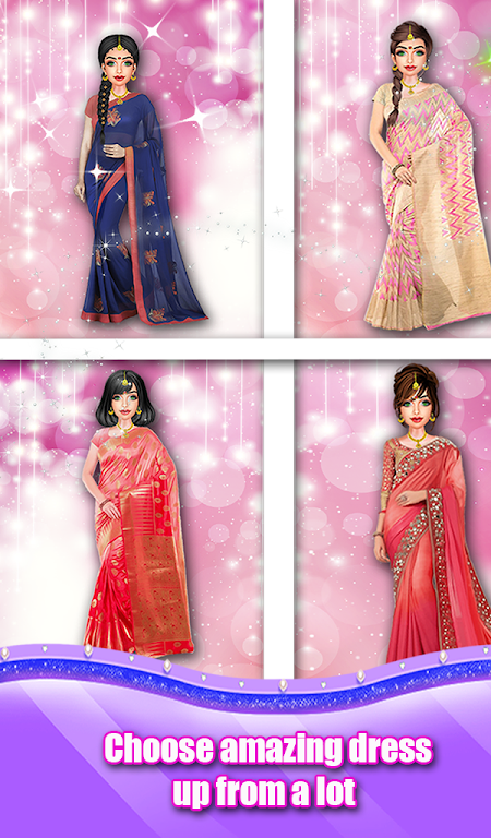 Indian Wedding Saree Designs 스크린샷 2