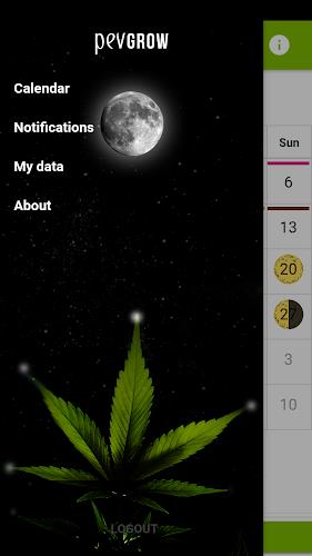 Marijuana Lunar Calendar स्क्रीनशॉट 1