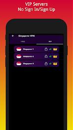 Singapore Fast VPN:Safer VPN Captura de tela 3