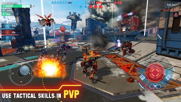 War Robots. PvP Multi-joueur Screenshot 3