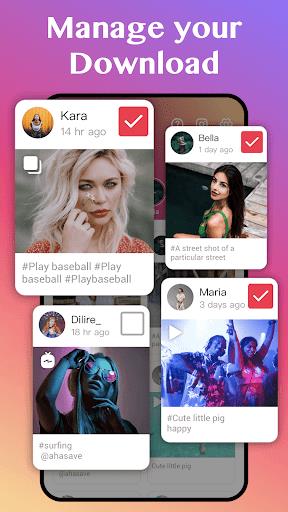 Downloader for IG, Story Saver Tangkapan skrin 3