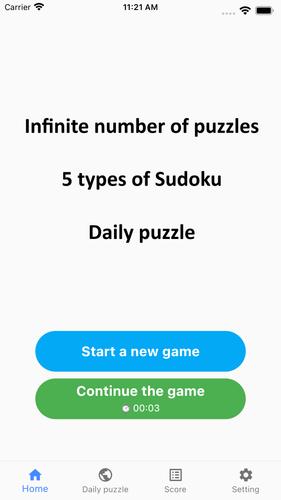 All Sudoku - 5 kinds of sudoku スクリーンショット 0