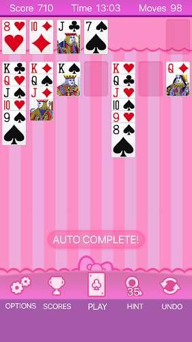 Pink Solitaire スクリーンショット 0