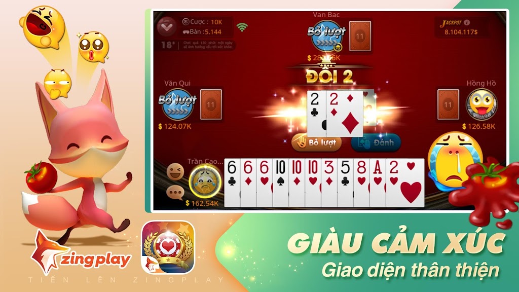 Tiến lên Miền Nam - Tiến Lên - ZingPlay 스크린샷 2