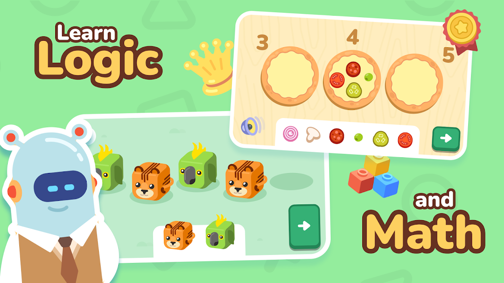 LogicLike: Kid learning games Ảnh chụp màn hình 1