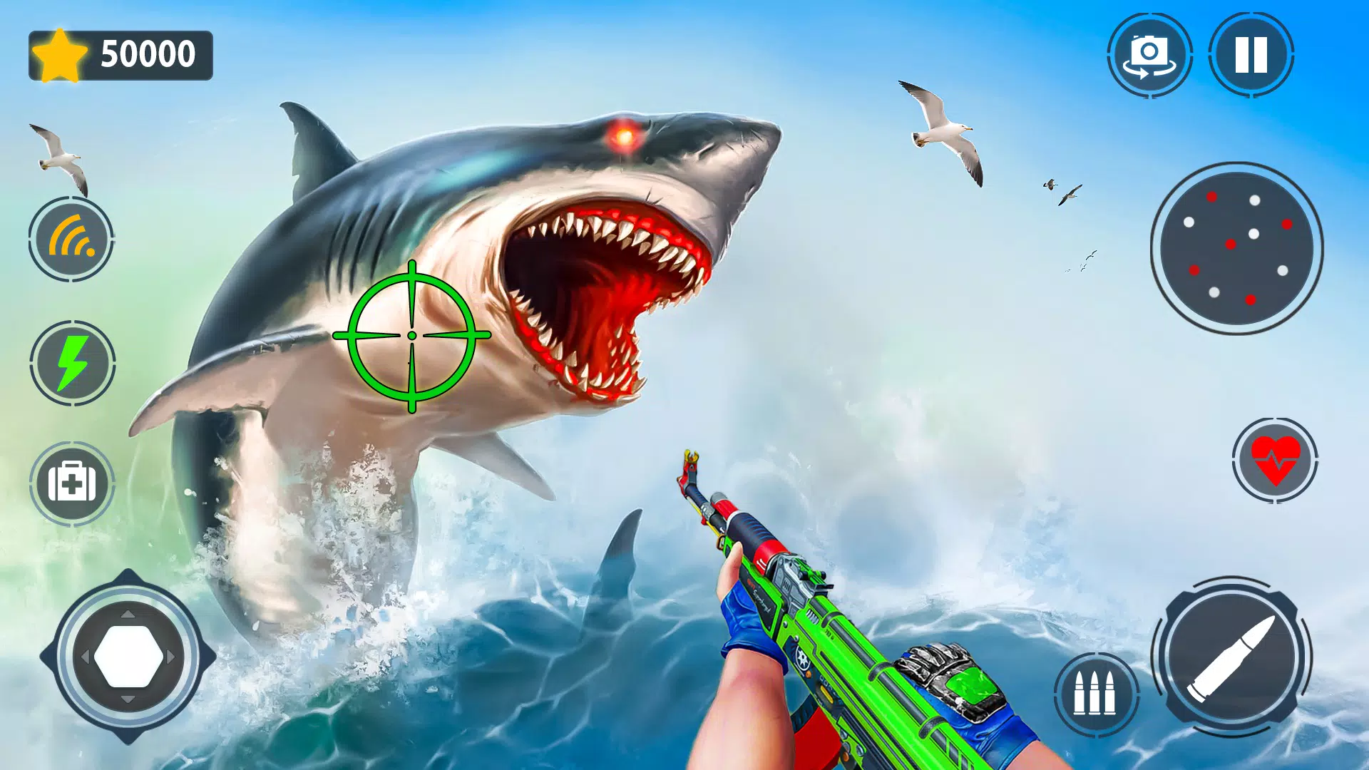 Shark Games & Fish Hunting应用截图第0张