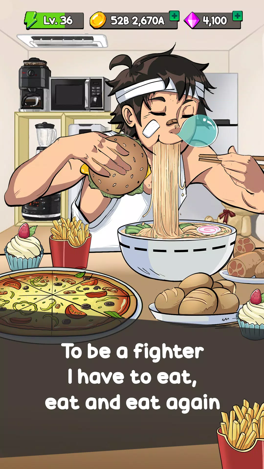 Food Fighter Tangkapan skrin 0