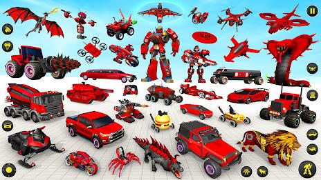 Drone Robot Car Game 3D Captura de pantalla 1