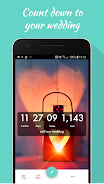 Wedding Countdown Widget Captura de pantalla 0