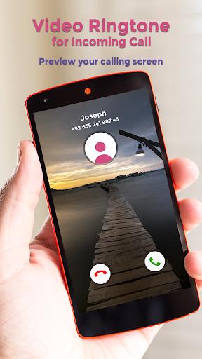 Video Ringtone for Incoming Call Ảnh chụp màn hình 2