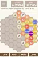 Hexic 2048 ဖန်သားပြင်ဓာတ်ပုံ 3