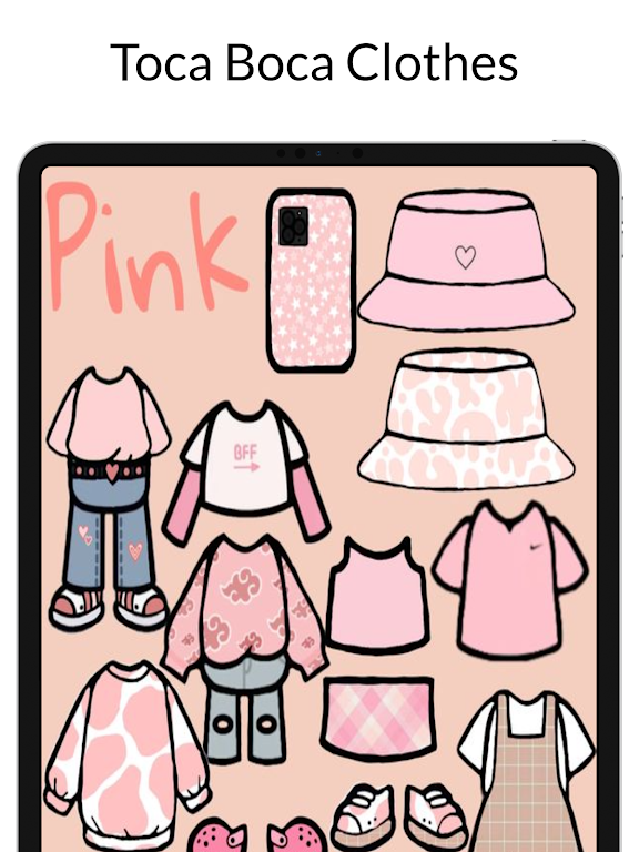 Toca Boca Clothes Ideas 螢幕截圖 3