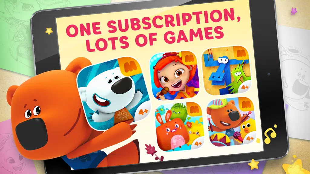 Be-be-bears - Creative world 螢幕截圖 0