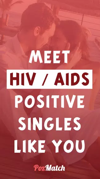 HIV Dating App For POZ Singles Ảnh chụp màn hình 1