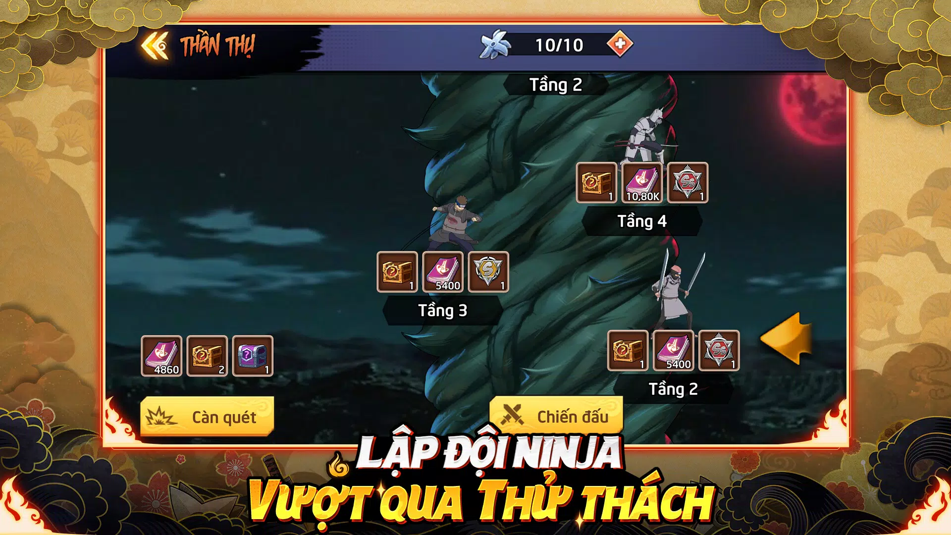 Huyền Thoại Nhẫn Giả Screenshot 3