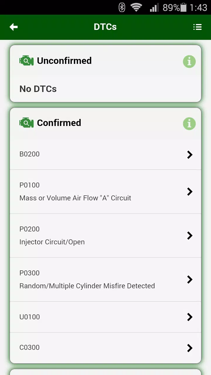 Doctor Hybrid ELM OBD2 scanner Captura de tela 3