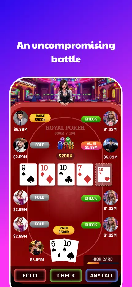 Royal Poker Schermafbeelding 3