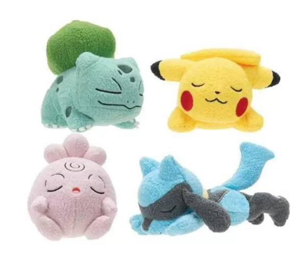 Pokémon Pikachu Sleeping Jazwares Plush Stuffed Toy Nintendo 5