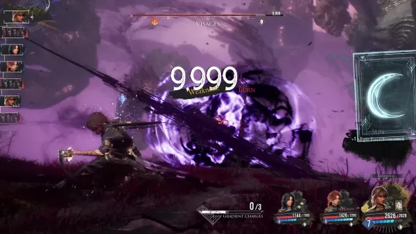 クラール・オブスク・エクスペディション33のバトルシーン