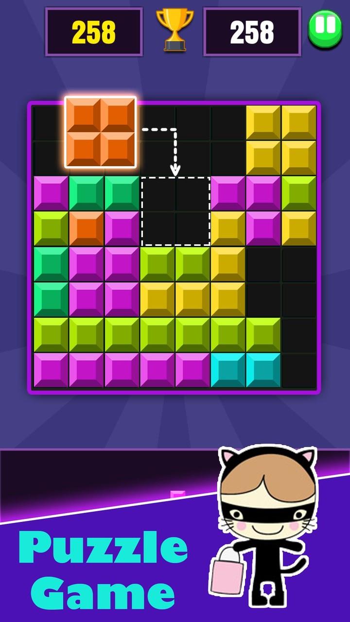 Block Puzzle Classic Blitz Tangkapan skrin 2